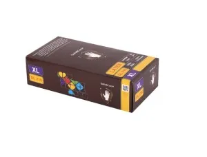 Перчатки латексные SAFE&CARE High Risk DL210повыш.прочн.,синие, 25 пар/50 штук, р-р 9-10 (XL),