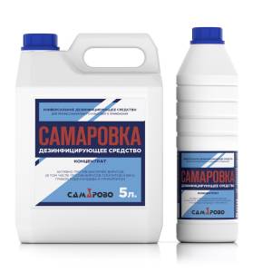 картинка САМАРОВКА дезинфицирующее средство  5 л