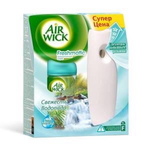 картинка Диспенсер автоматический для освежителя воздуха AIR WICK Нежность шелка и лилии 250 мл