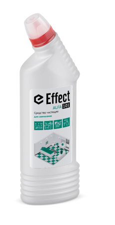 Средство для мытья сантехники (ежед. уборка) ALFA 101 750 мл EFFECT