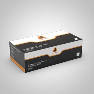 картинка Перчатки нитриловые JSN черные XL  (уп 100 шт/50  пар) Jeta Safety