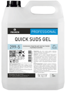 Гель для чистки печей и грилей QUICK SUDS GEL, 5 л, PRO-BRITE